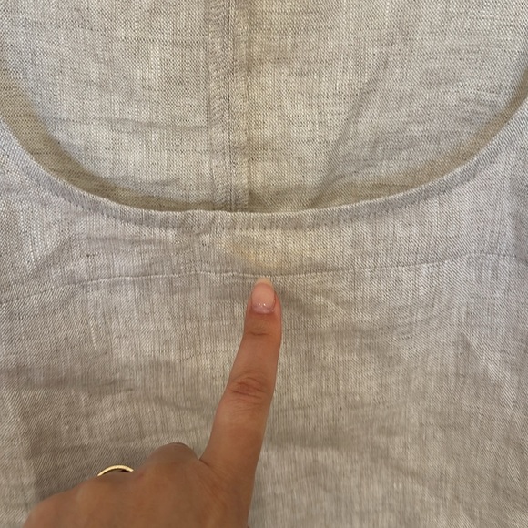 Reformation Linen Crop Top size 2 - Picture 7 of 14